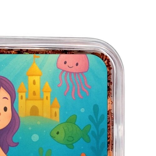 Embalagem Bolo Docinhos Personalizada Reino Subaquático