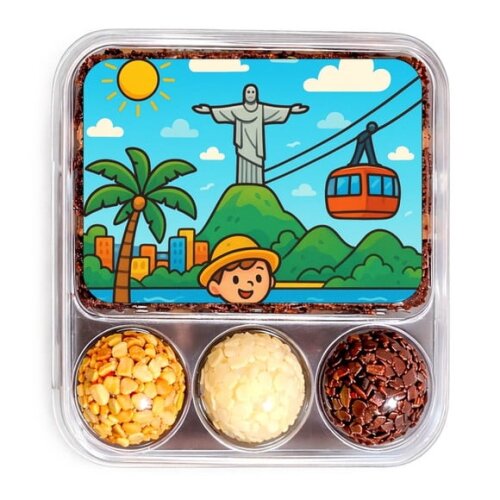 Embalagem Bolo Docinhos Personalizada Rio de Janeiro