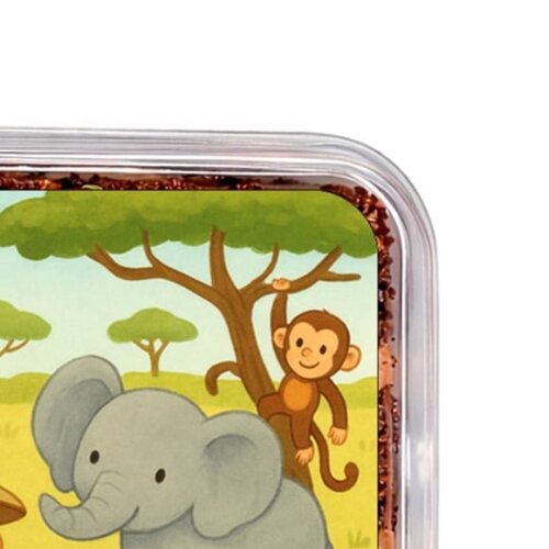 Embalagem Bolo Docinhos Personalizada Safari
