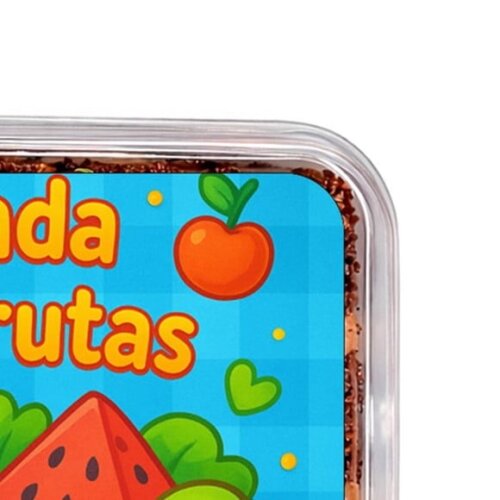 Embalagem Bolo Docinhos Personalizada Salada de Frutas