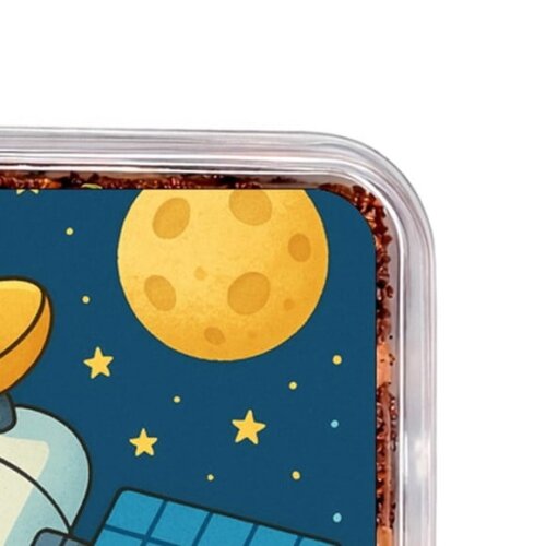 Embalagem Bolo Docinhos Personalizada Satélite