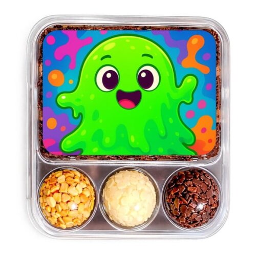 Embalagem Bolo Docinhos Personalizada Slime