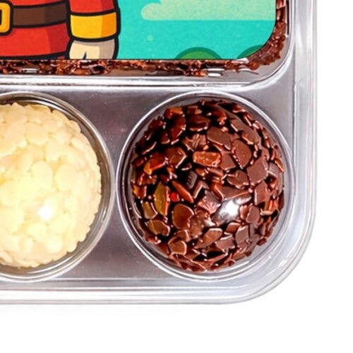 Embalagem Bolo Docinhos Personalizada Soldadinho de Chumbo