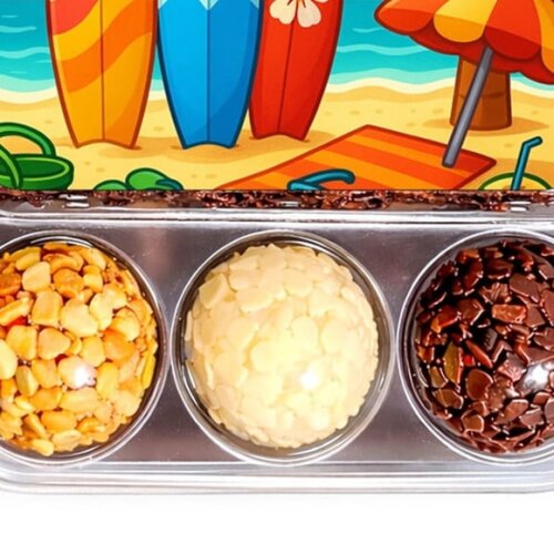 Embalagem Bolo Docinhos Personalizada Surf