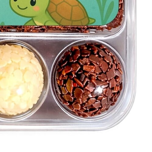 Embalagem Bolo Docinhos Personalizada Tartaruguinhas