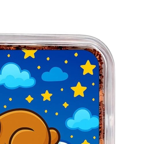 Embalagem Bolo Docinhos Personalizada Ursinho Soninho