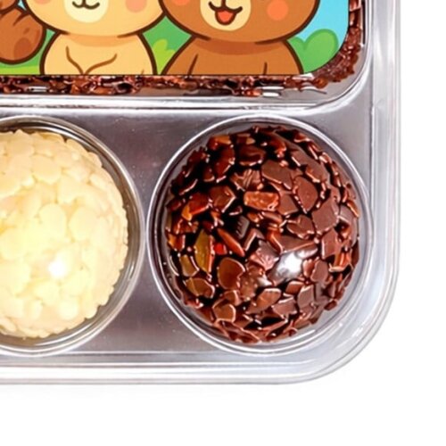 Embalagem Bolo Docinhos Personalizada Ursinhos Baby