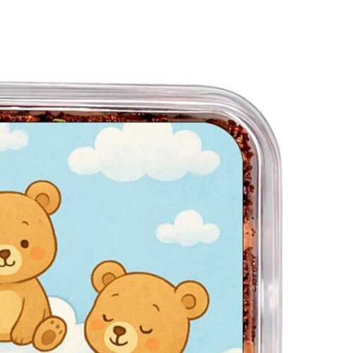 Embalagem Bolo Docinhos Personalizada Ursinhos na Nuvem