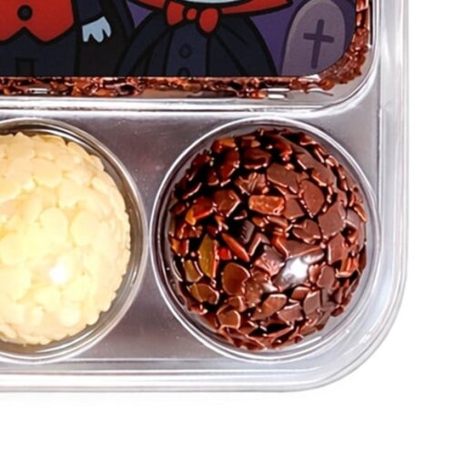 Embalagem Bolo Docinhos Personalizada Vampirinhos Fofinhos