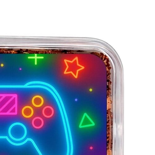 Embalagem Bolo Docinhos Personalizada Video Game Neon