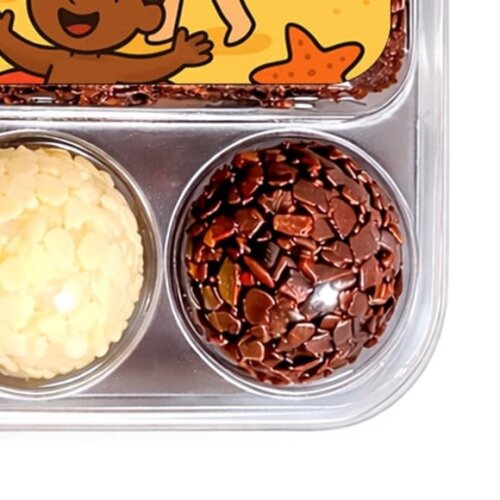 Embalagem Bolo Docinhos Personalizada Verão Divertido