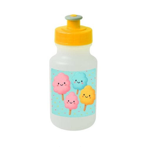 Garrafinha Squeeze Personalizada Algodão Doce