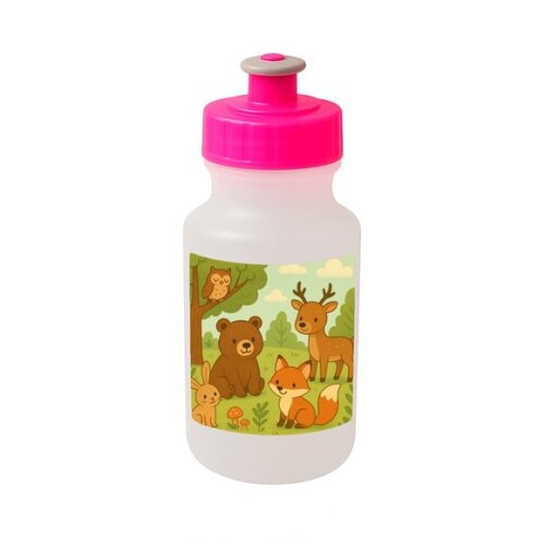 Garrafinha Squeeze Personalizada Animais da Floresta