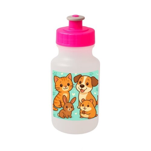Garrafinha Squeeze Personalizada Animais de Estimação