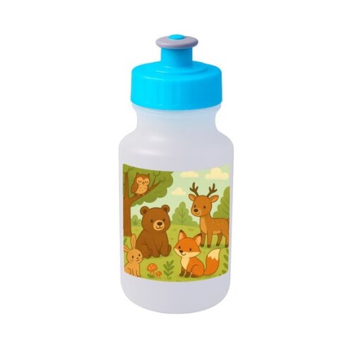 Garrafinha Squeeze Personalizada Animais da Floresta
