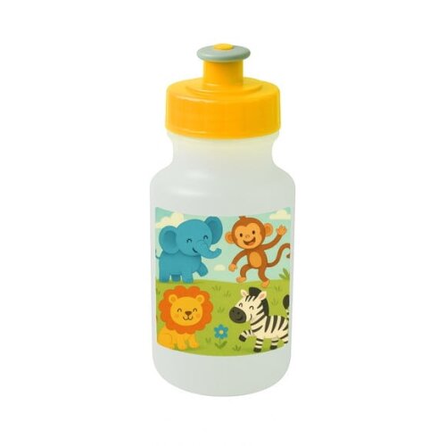 Garrafinha Squeeze Personalizada Animais Divertidos
