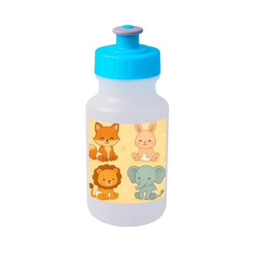 Garrafinha Squeeze Personalizada Animais Fofinhos Baby