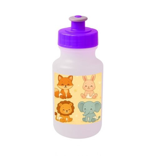 Garrafinha Squeeze Personalizada Animais Fofinhos Baby