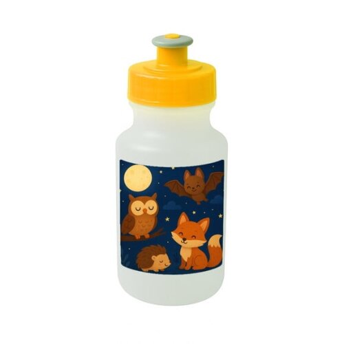 Garrafinha Squeeze Personalizada Animais Noturnos