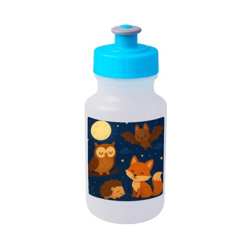 Garrafinha Squeeze Personalizada Animais Noturnos