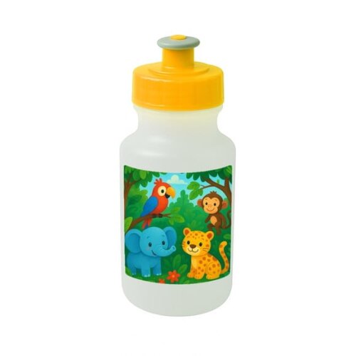 Garrafinha Squeeze Personalizada Animais Tropicais