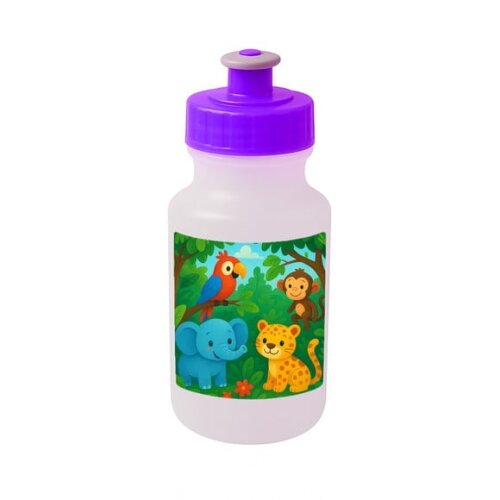 Garrafinha Squeeze Personalizada Animais Tropicais