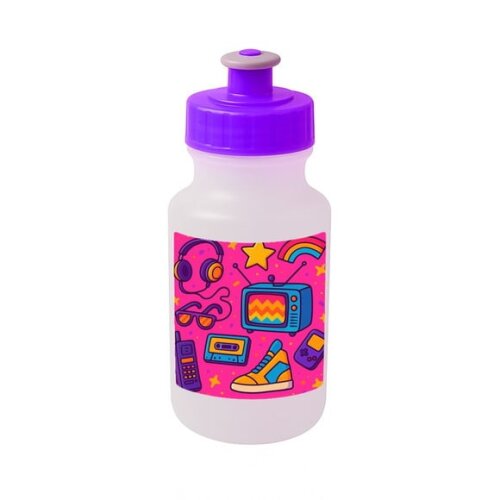 Garrafinha Squeeze Personalizada Anos 80