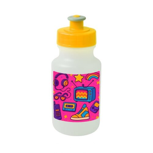 Garrafinha Squeeze Personalizada Anos 80