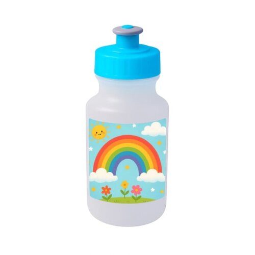 Garrafinha Squeeze Personalizada Arco-íris