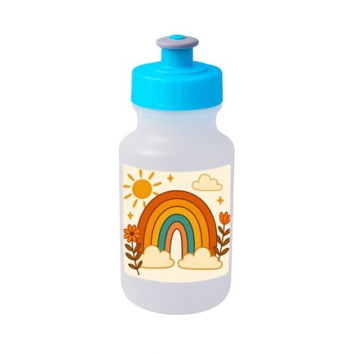 Garrafinha Squeeze Personalizada Arco-íris Boho