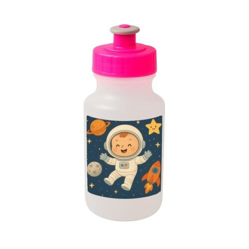 Garrafinha Squeeze Personalizada Astronauta Baby