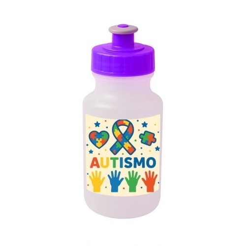 Garrafinha Squeeze Personalizada Autismo