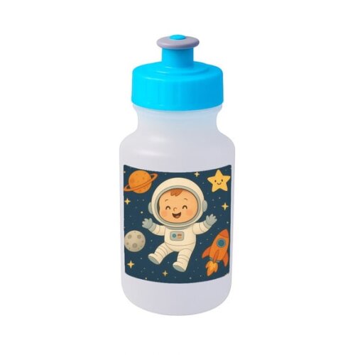 Garrafinha Squeeze Personalizada Astronauta Baby
