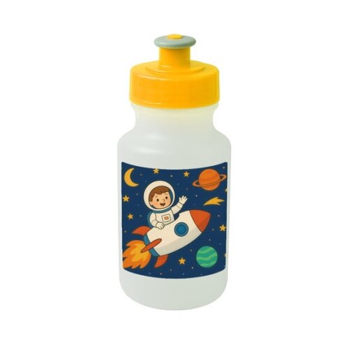 Garrafinha Squeeze Personalizada Aventura Espacial