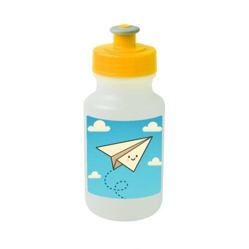 Garrafinha Squeeze Personalizada Aviãozinho de Papel