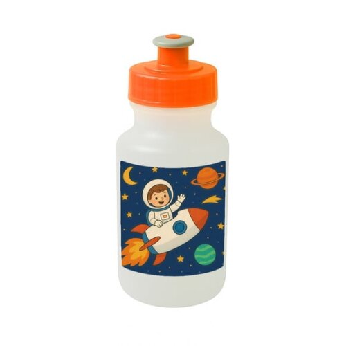 Garrafinha Squeeze Personalizada Aventura Espacial