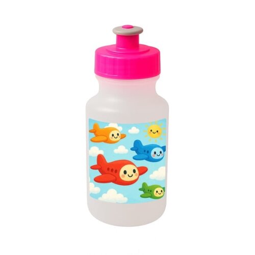 Garrafinha Squeeze Personalizada Aviões