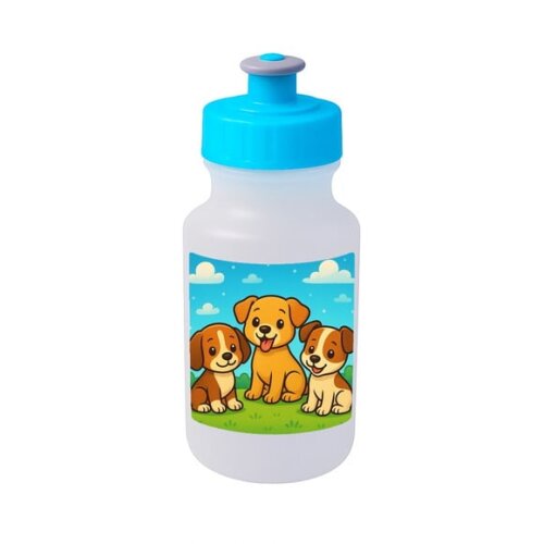 Garrafinha Squeeze Personalizada Cachorrinhos