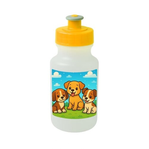 Garrafinha Squeeze Personalizada Cachorrinhos