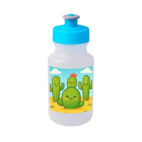 Garrafinha Squeeze Personalizada Cactos Fofos