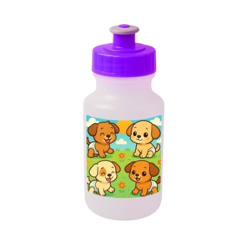 Garrafinha Squeeze Personalizada Cachorrinhos Baby