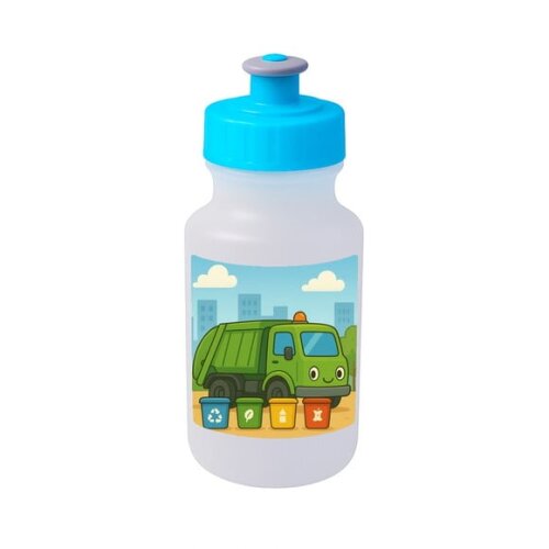 Garrafinha Squeeze Personalizada Caminhão de Lixo