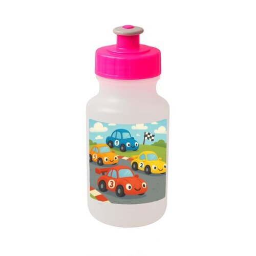 Garrafinha Squeeze Personalizada Carros de Corridas