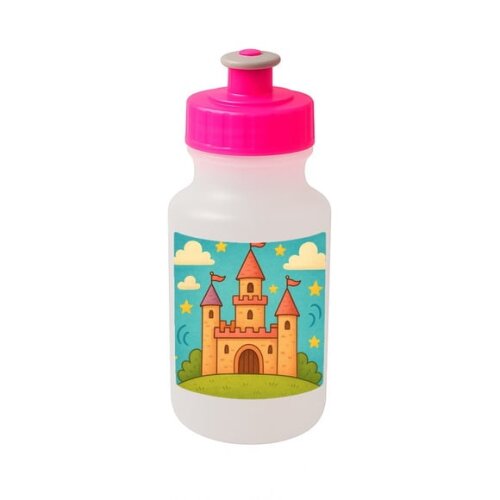 Garrafinha Squeeze Personalizada Castelo Encantado