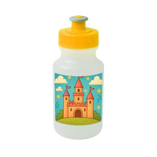 Garrafinha Squeeze Personalizada Castelo Encantado
