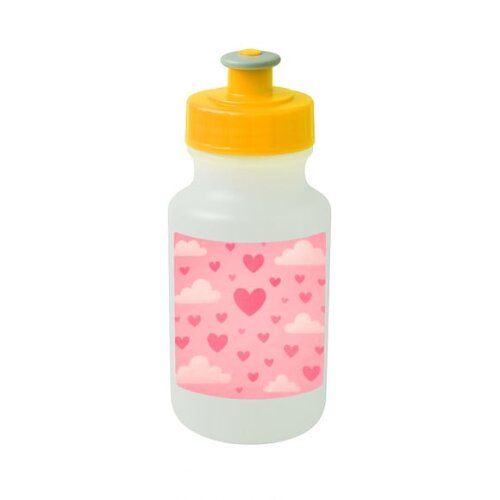 Garrafinha Squeeze Personalizada Céu Rosa