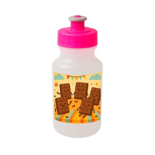 Garrafinha Squeeze Personalizada Chocolates