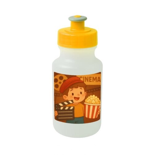 Garrafinha Squeeze Personalizada Cinema Antigo