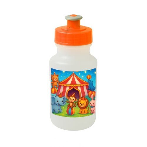 Garrafinha Squeeze Personalizada Circo Encantado