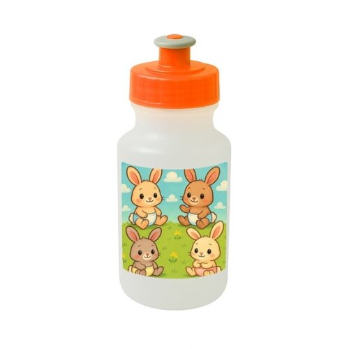 Garrafinha Squeeze Personalizada Coelhinhos Baby